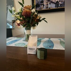 Forest Green Velvet Hexagon Ring Box